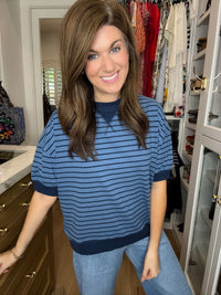 Simple Pleasures Striped Tee