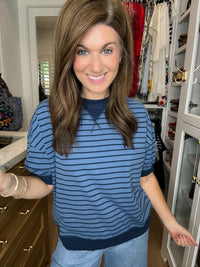 Simple Pleasures Striped Tee