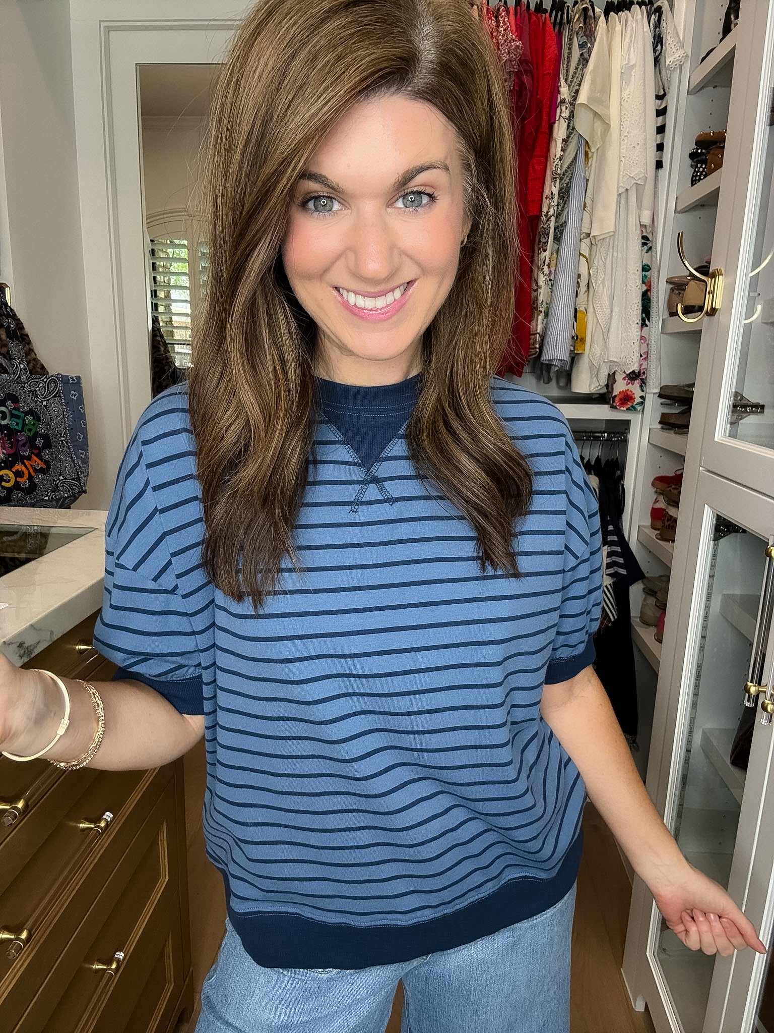 Simple Pleasures Striped Tee