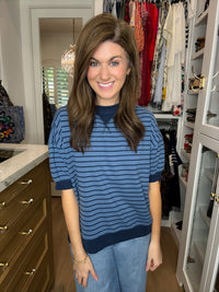Simple Pleasures Striped Tee