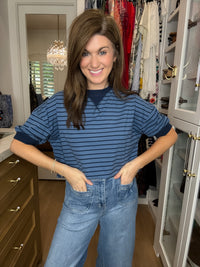 Simple Pleasures Striped Tee