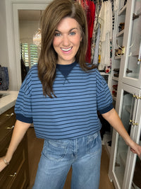 Simple Pleasures Striped Tee
