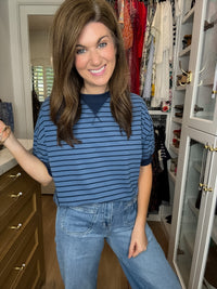 Simple Pleasures Striped Tee