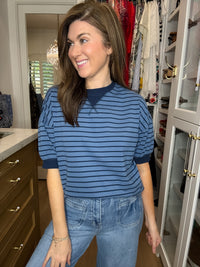 Simple Pleasures Striped Tee