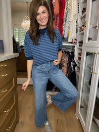 Simple Pleasures Striped Tee