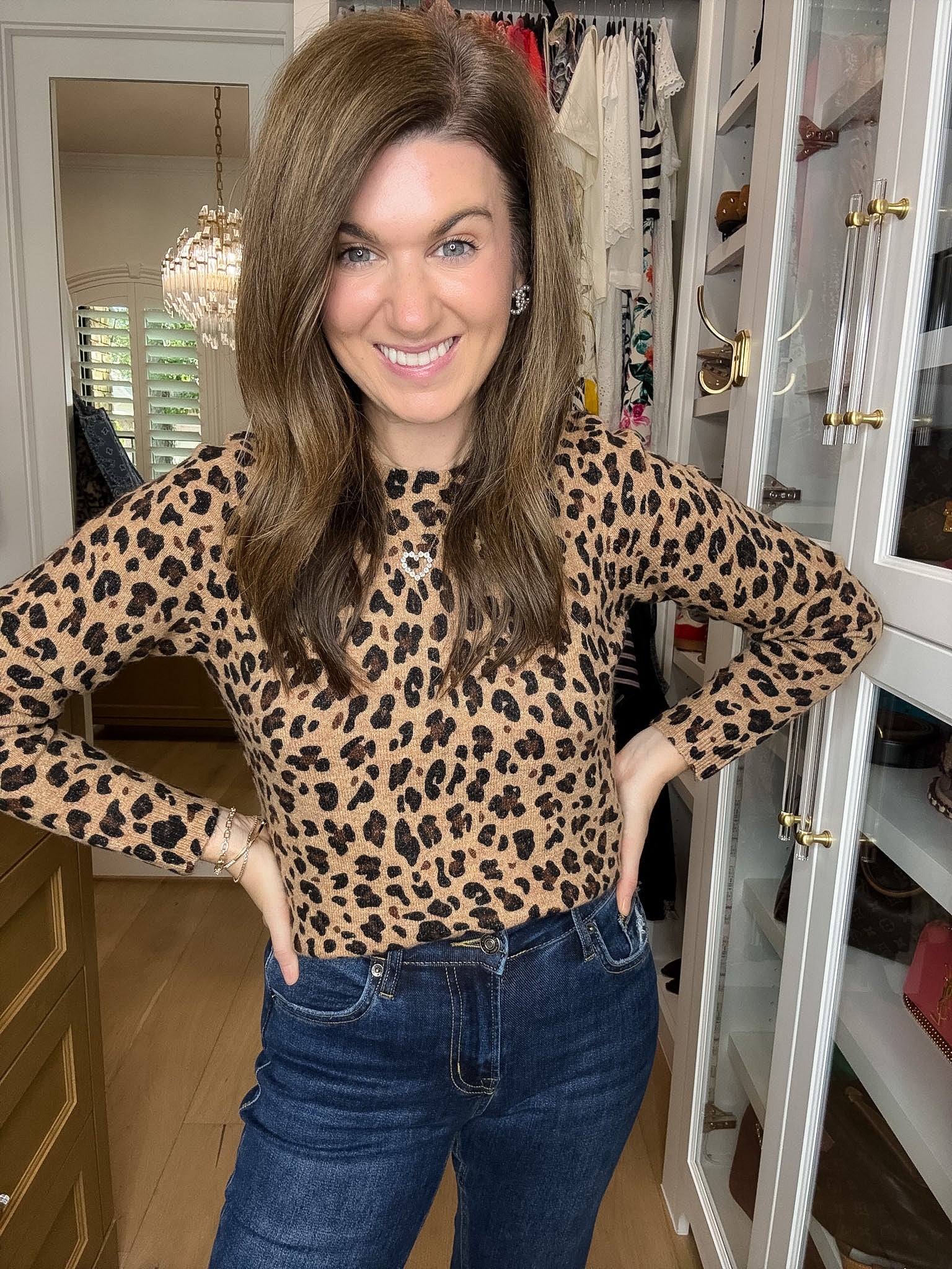 Worth the Wild Leopard Sweater