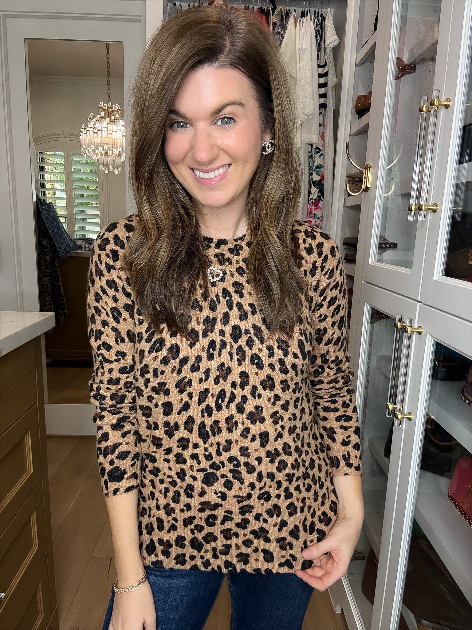 Worth the Wild Leopard Sweater