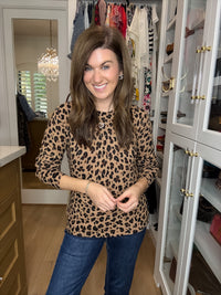Worth the Wild Leopard Sweater
