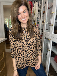 Worth the Wild Leopard Sweater