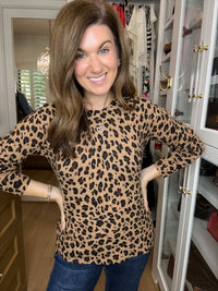Worth the Wild Leopard Sweater