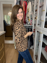 Worth the Wild Leopard Sweater