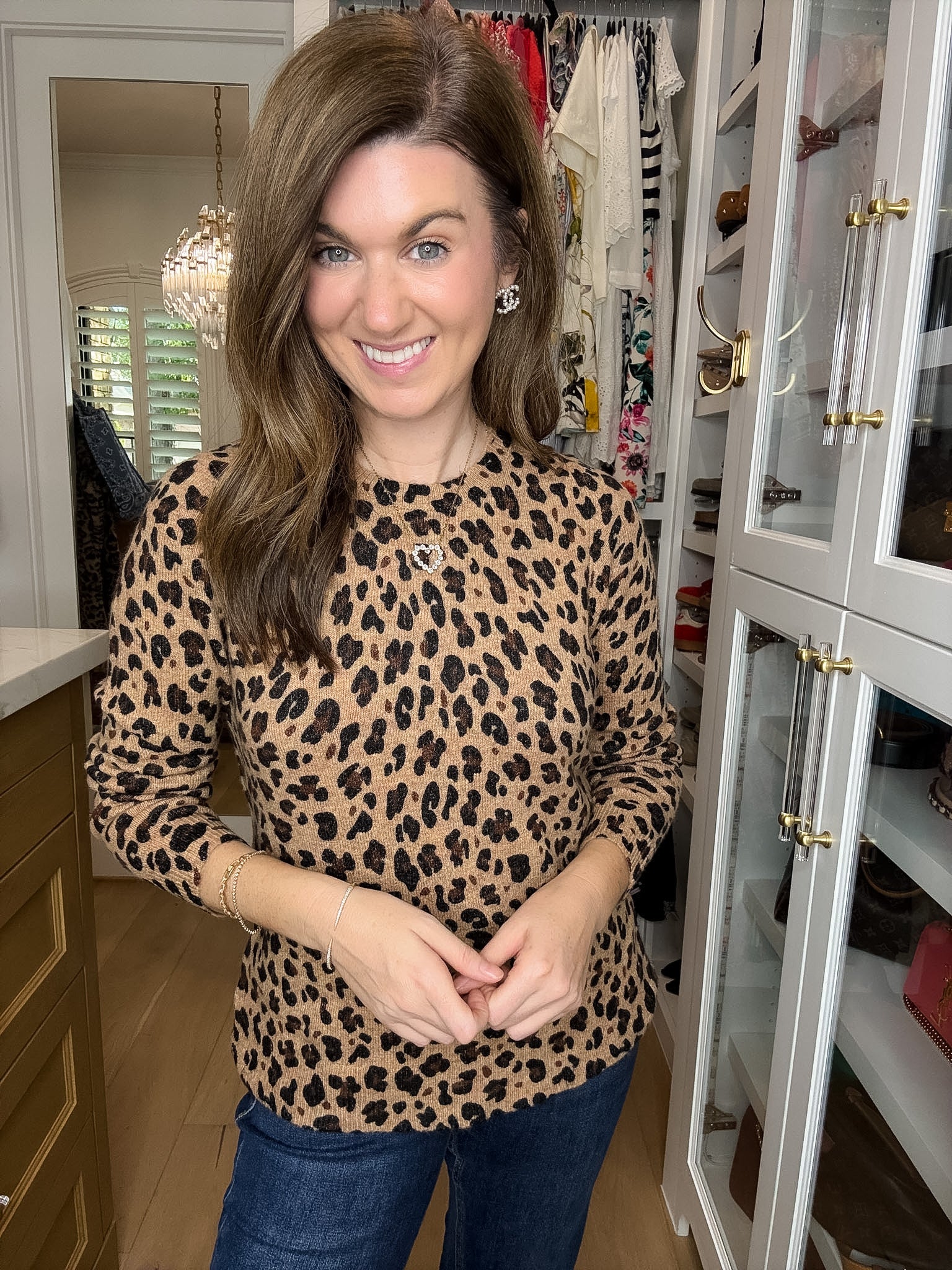 Worth the Wild Leopard Sweater