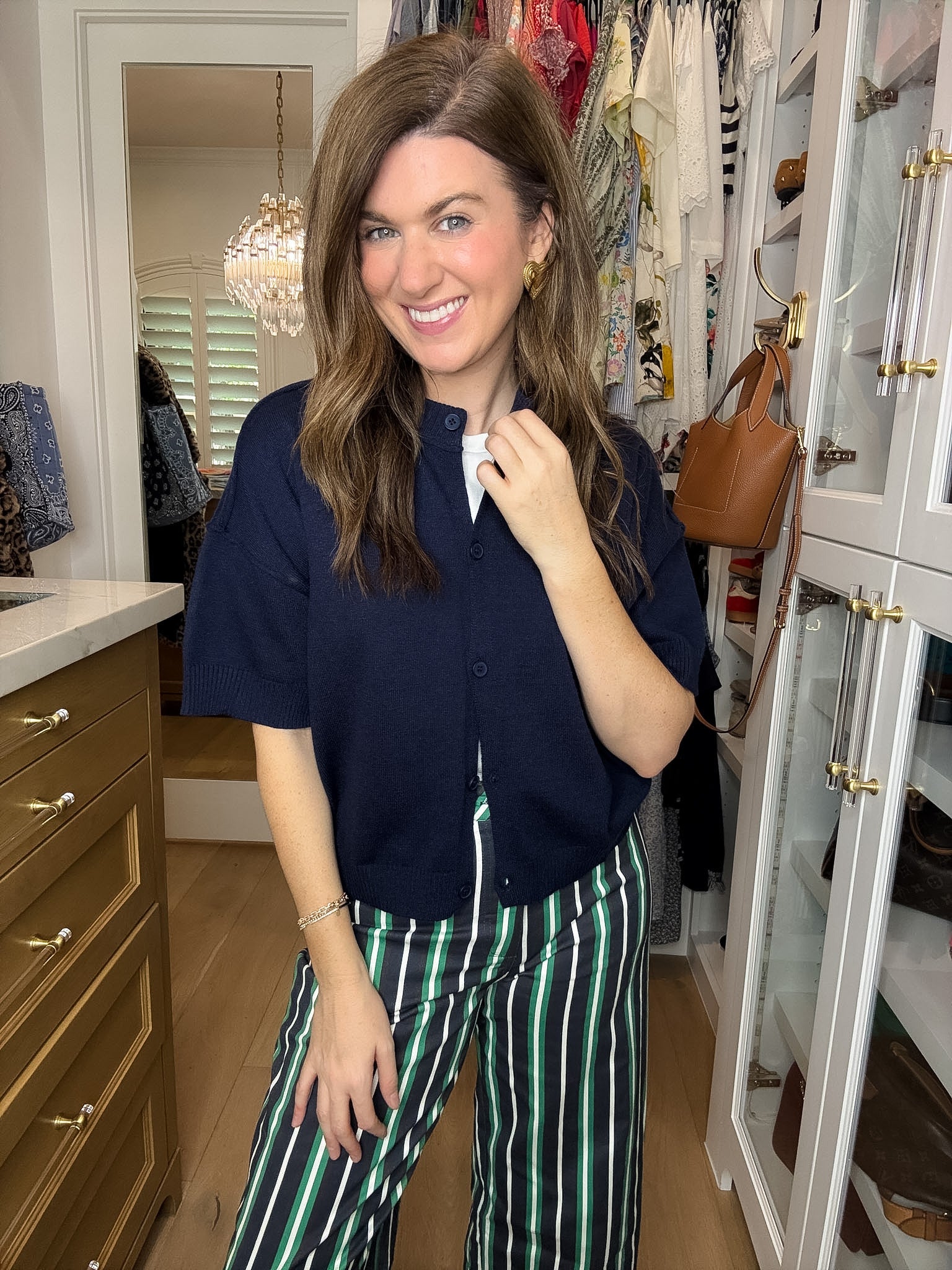 The Style Standard Cardigan in Navy