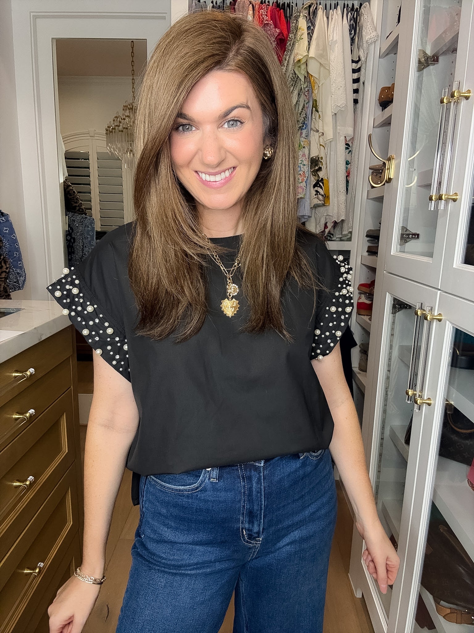 Timeless Charm Top in Black