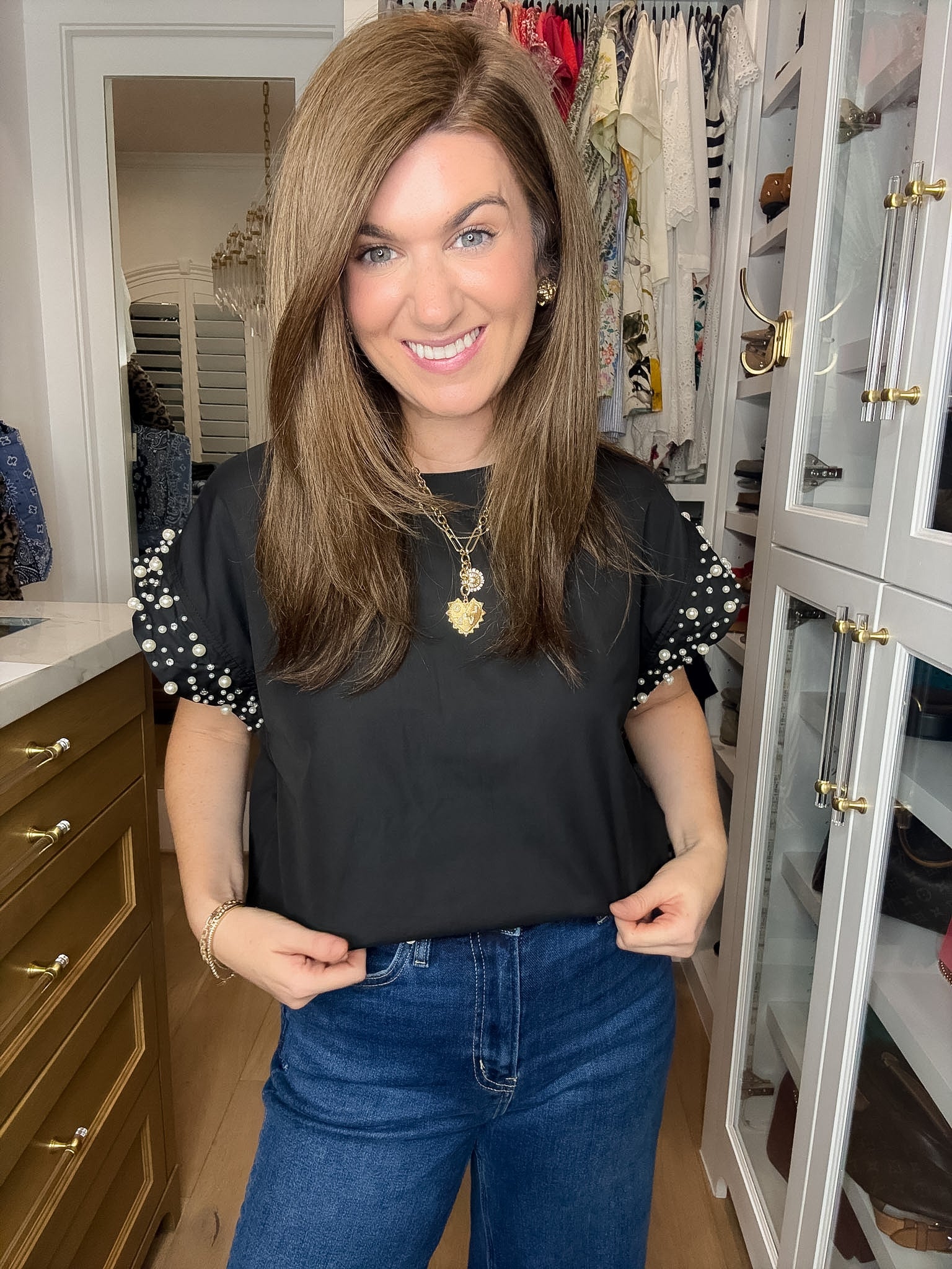 Timeless Charm Top in Black