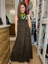 Marty Leopard Maxi Dress