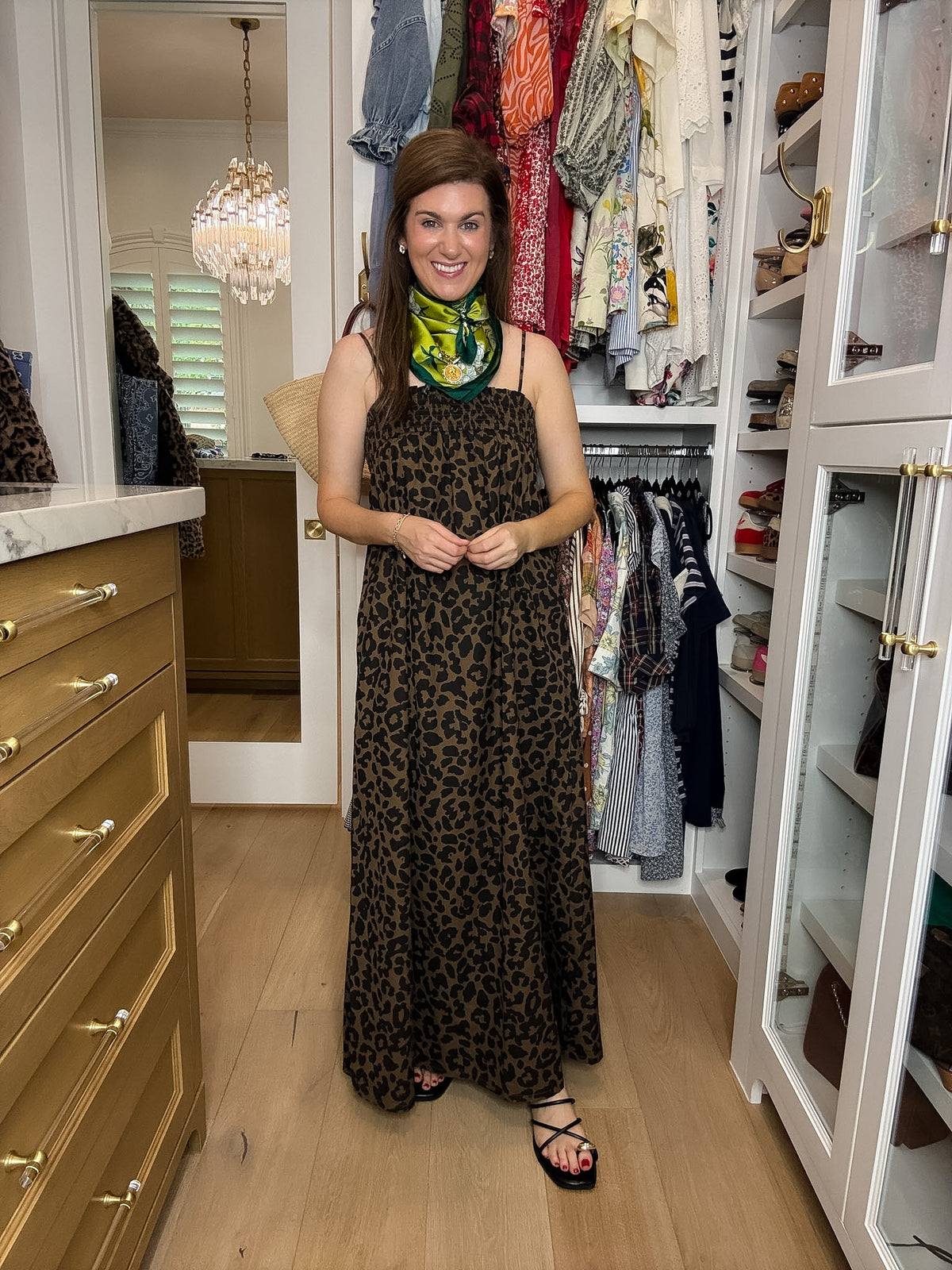Marty Leopard Maxi Dress