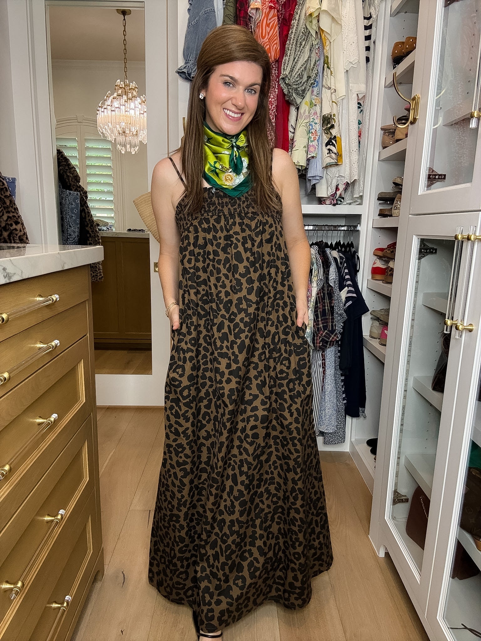 Marty Leopard Maxi Dress