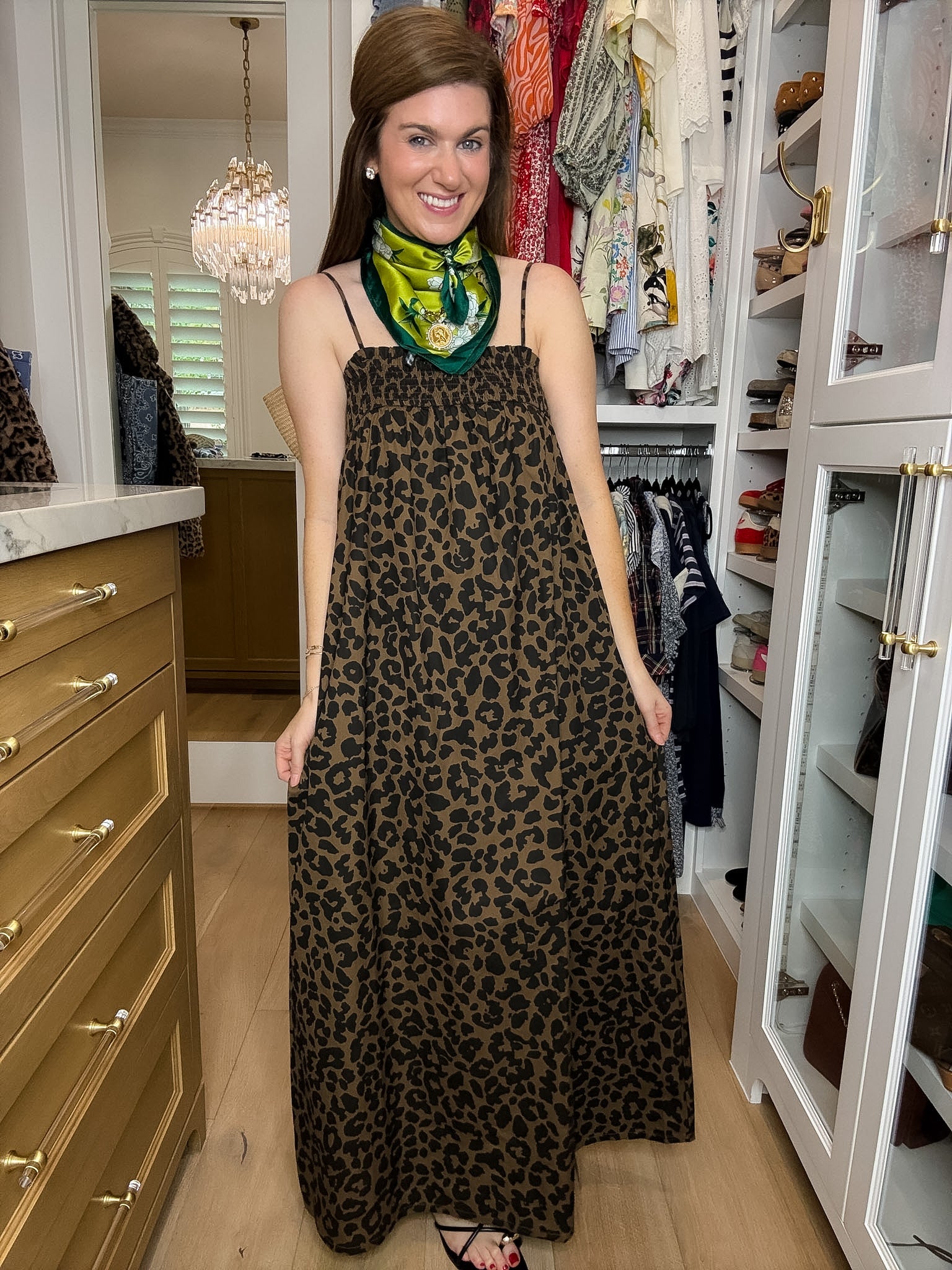 Marty Leopard Maxi Dress