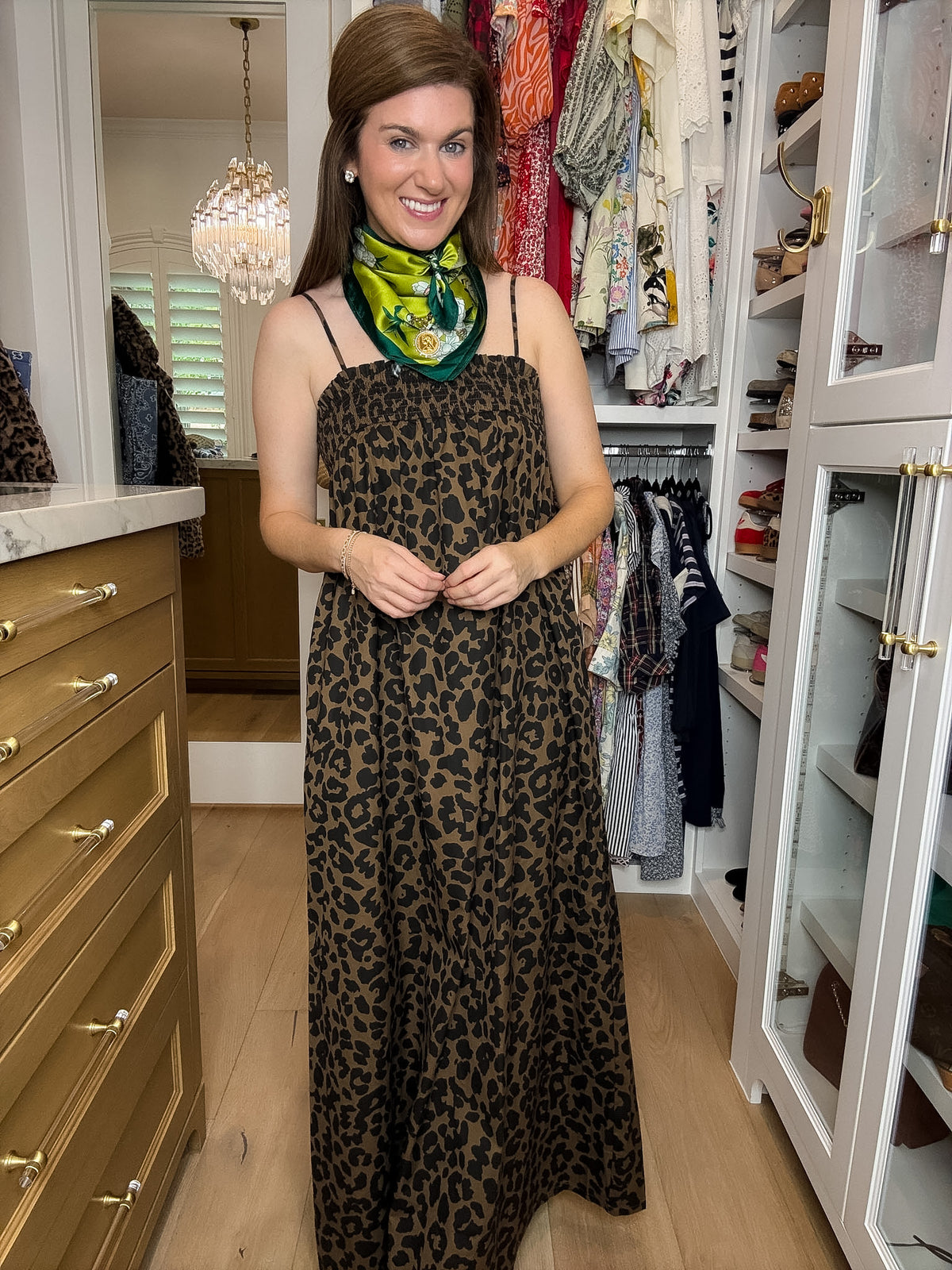 Marty Leopard Maxi Dress