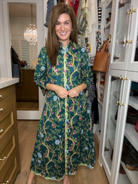 The Secret Garden Midi Dress