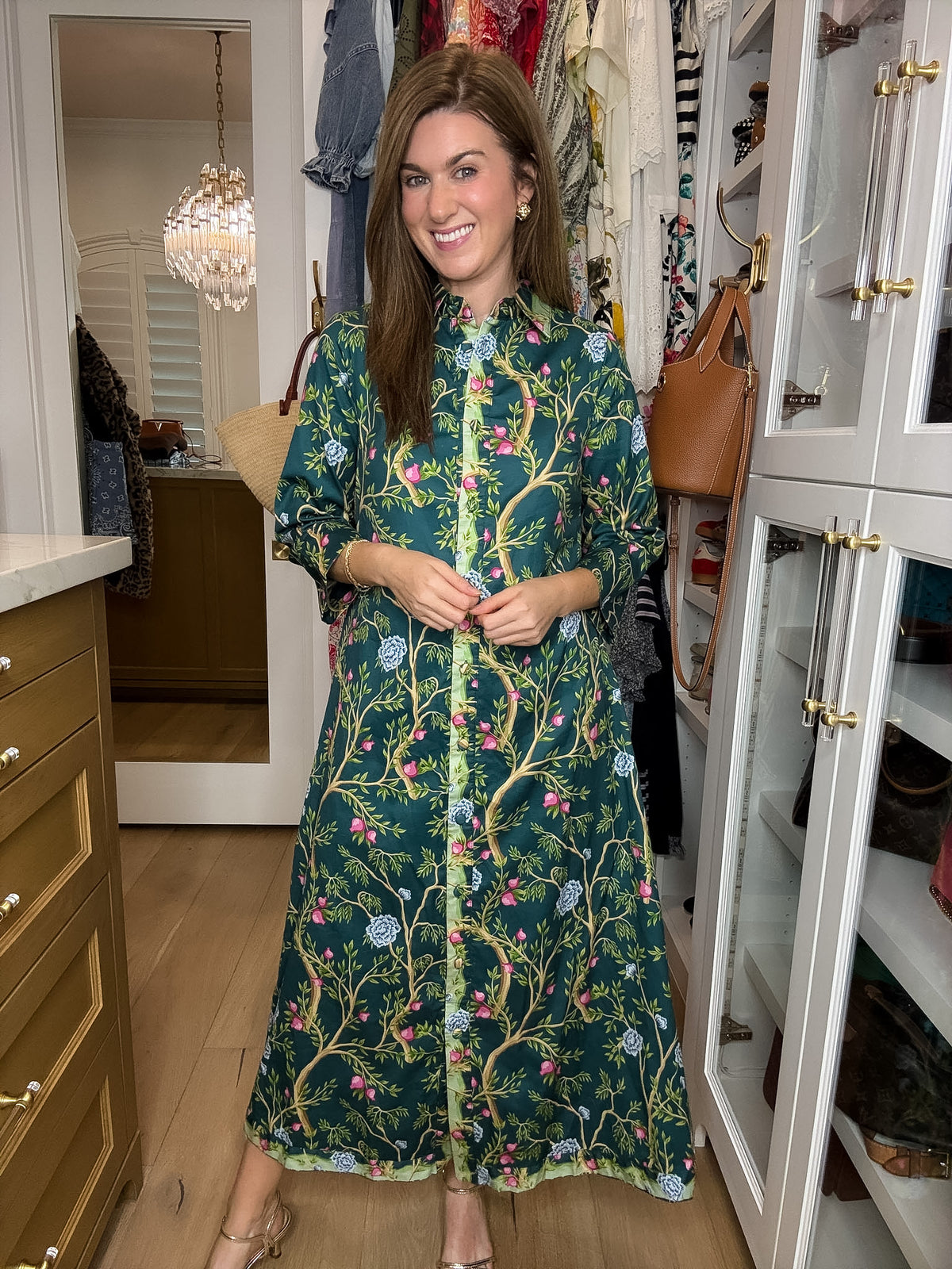 The Secret Garden Midi Dress
