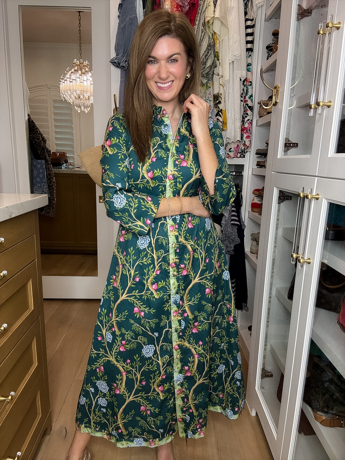 The Secret Garden Midi Dress