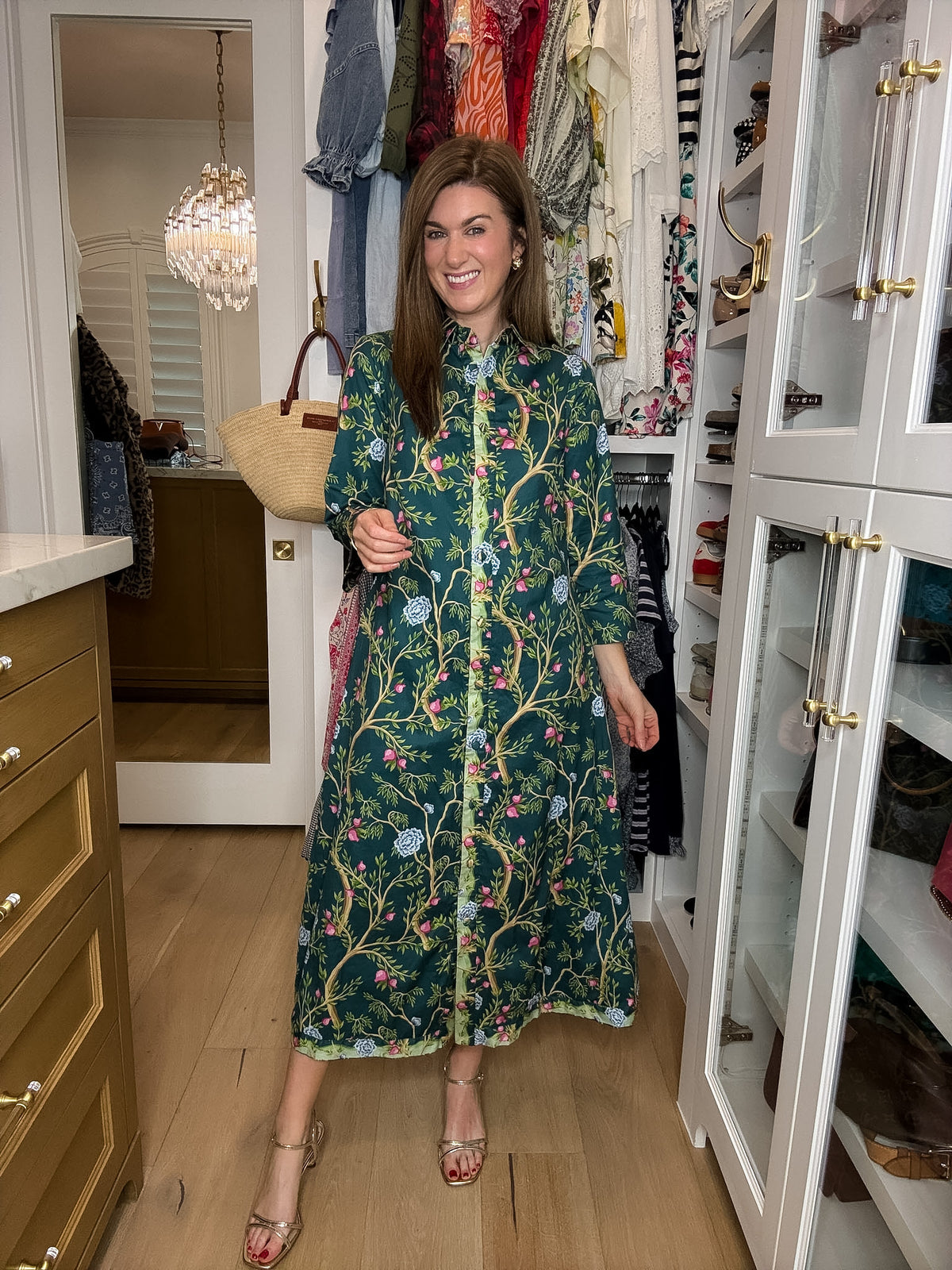 The Secret Garden Midi Dress