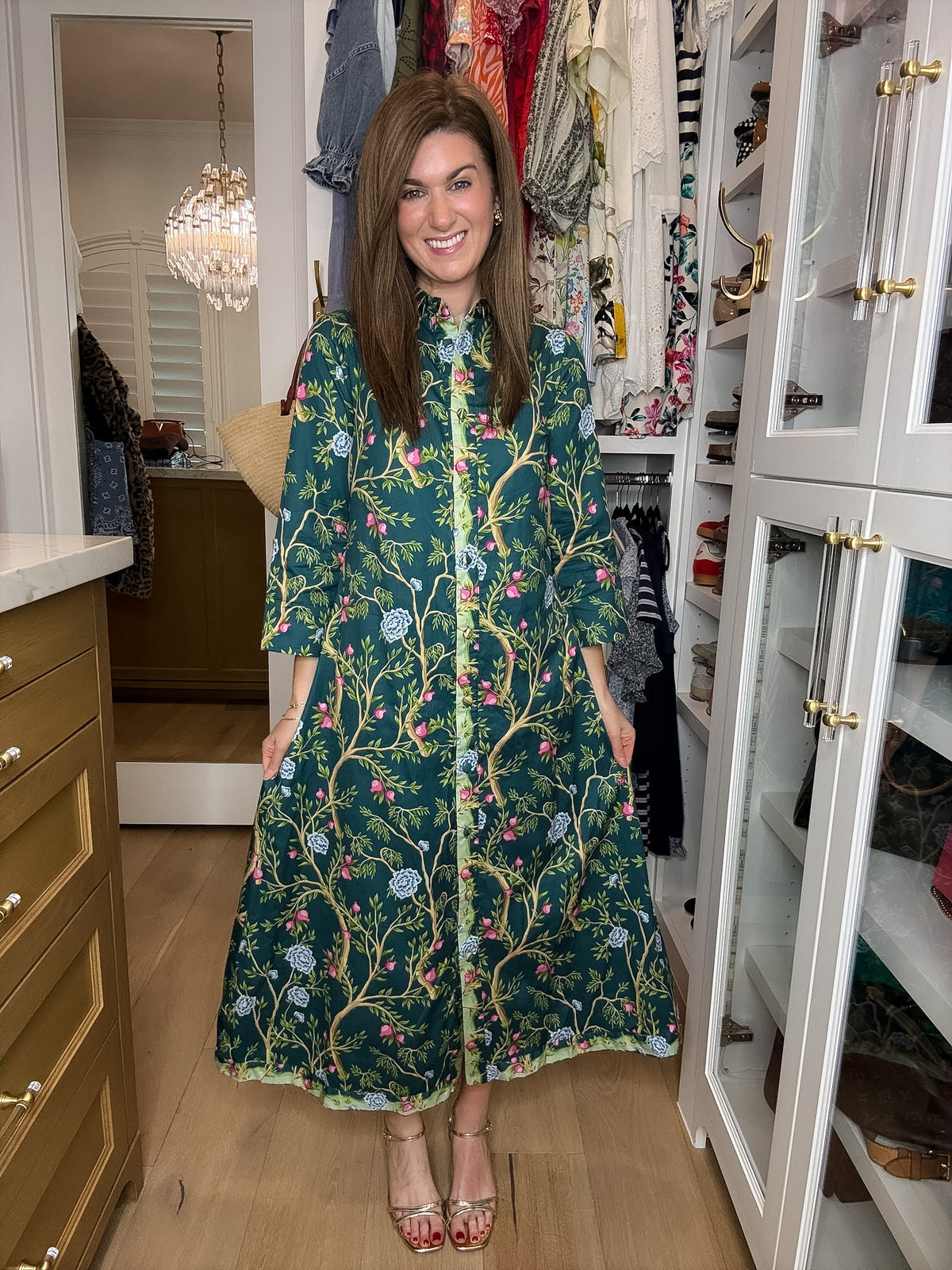 The Secret Garden Midi Dress