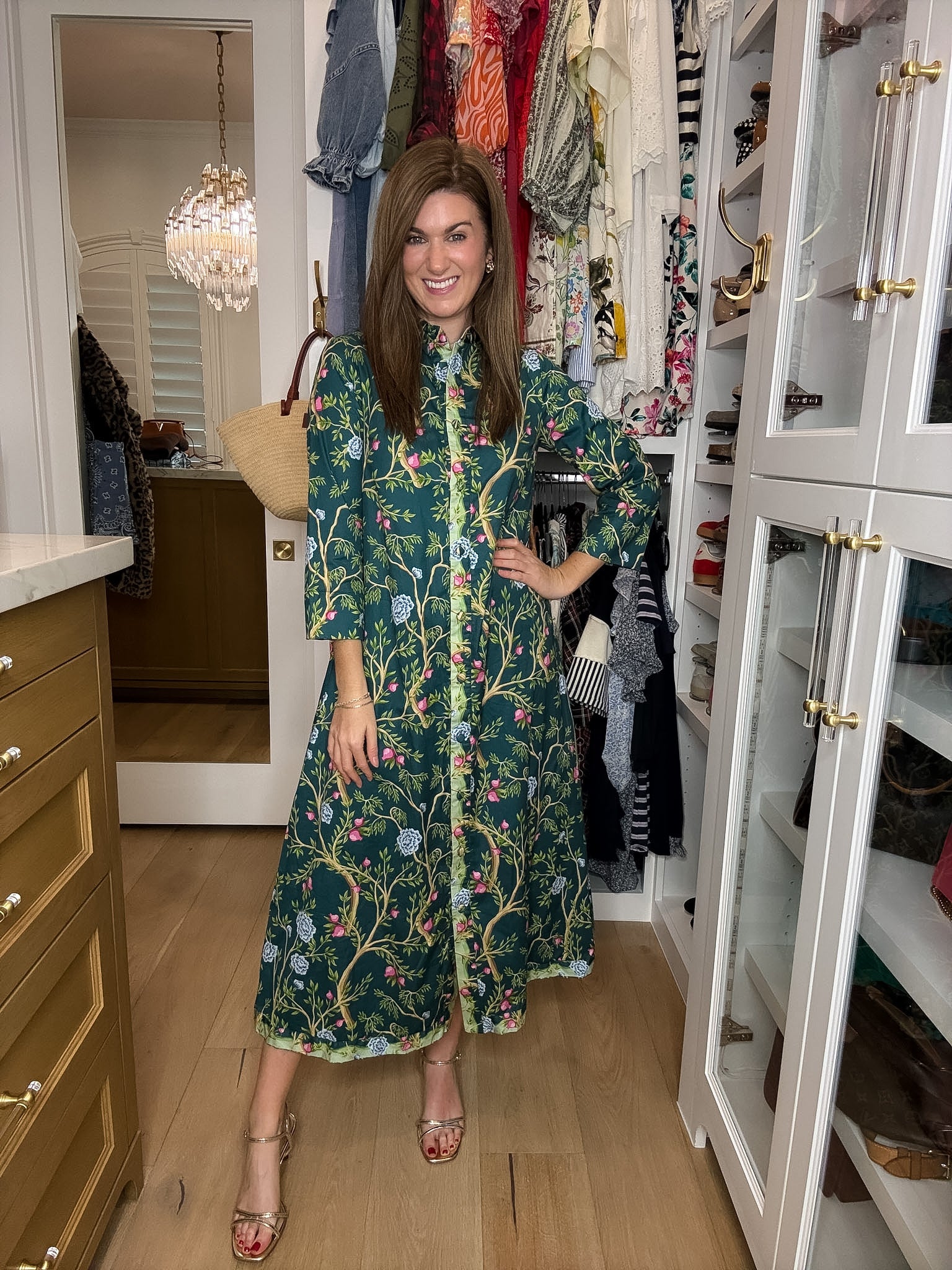 The Secret Garden Midi Dress