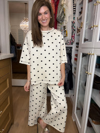 Perfectly Spotted Set in Cream