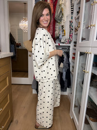 Perfectly Spotted Set in Cream