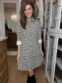 Style Instincts Leopard Denim Dress