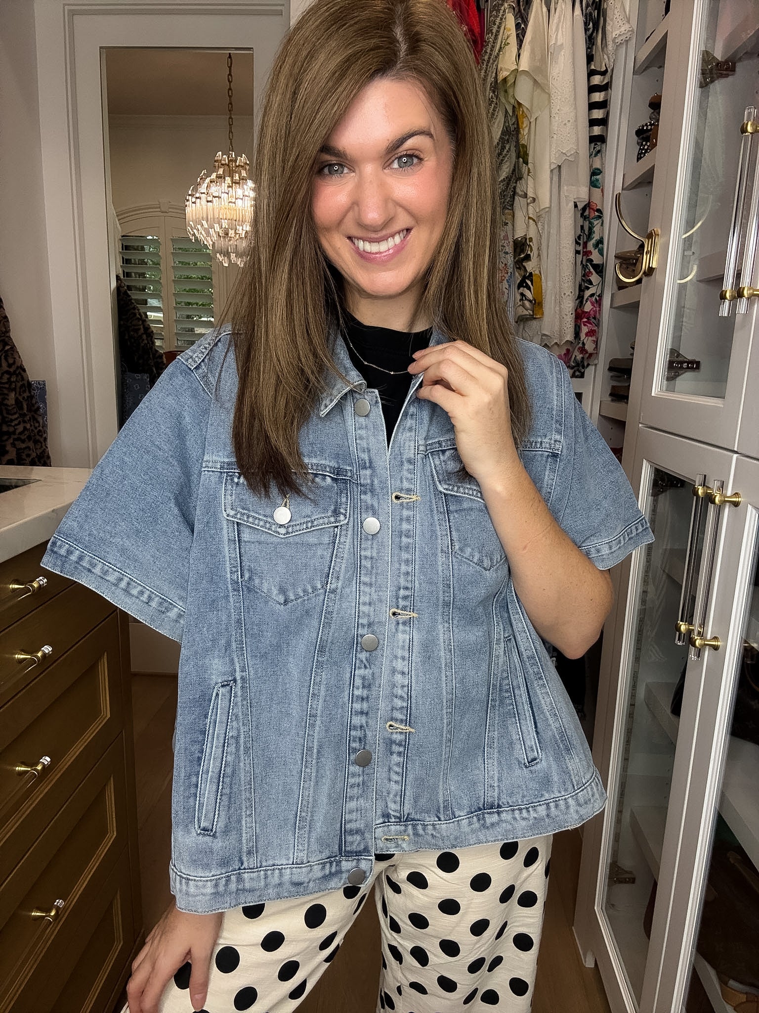 Denim Darling Cape Jacket