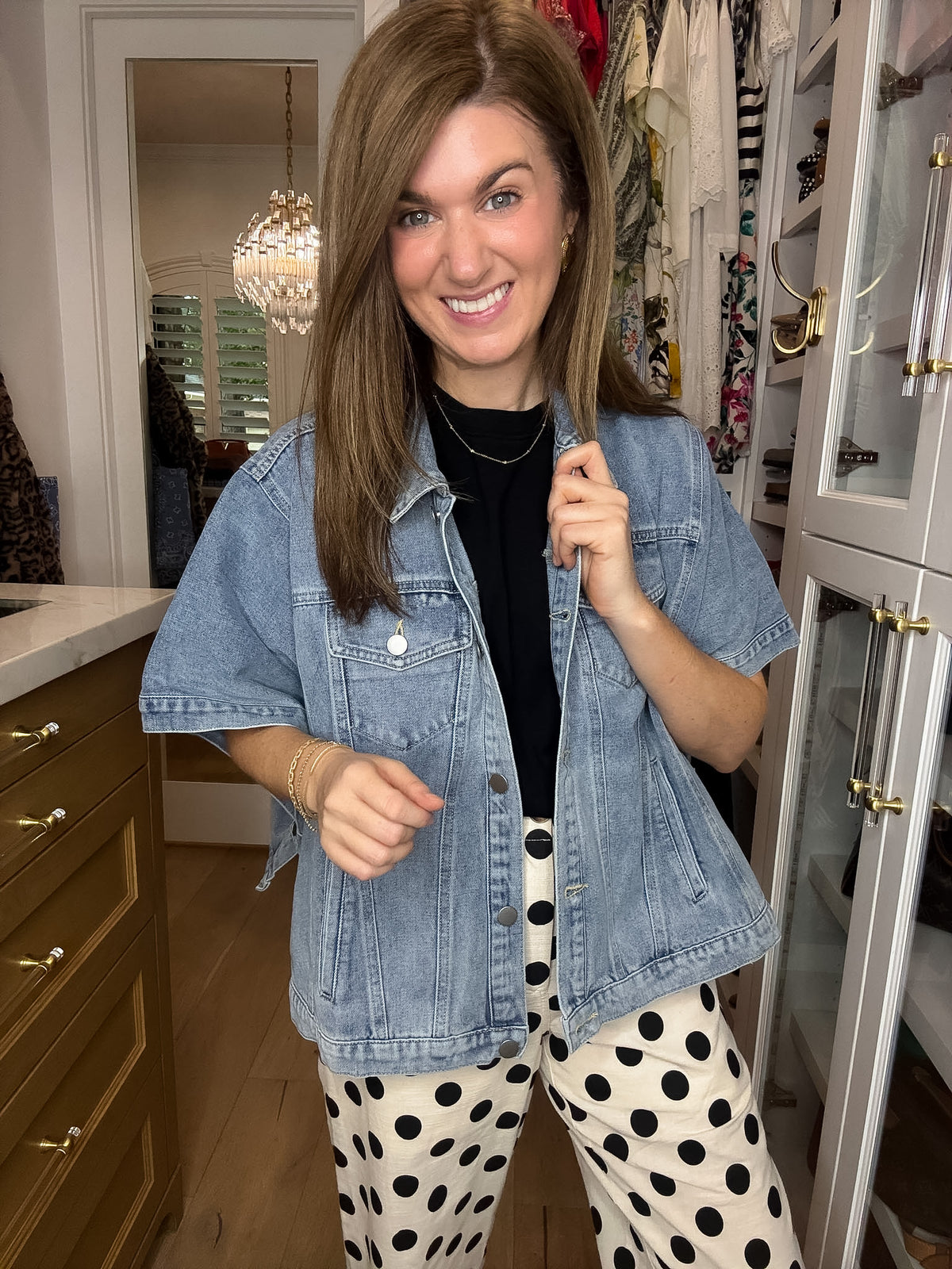 Denim Darling Cape Jacket