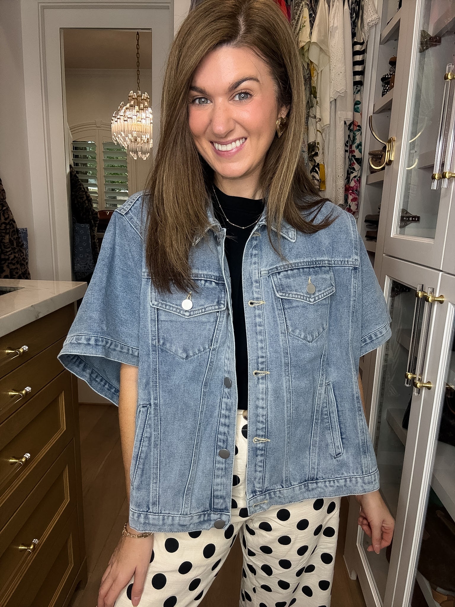 Denim Darling Cape Jacket