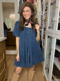 Sweet on Denim Dress
