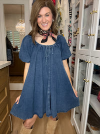 Sweet on Denim Dress