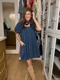 Sweet on Denim Dress