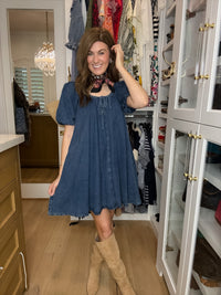 Sweet on Denim Dress