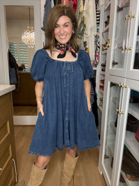 Sweet on Denim Dress