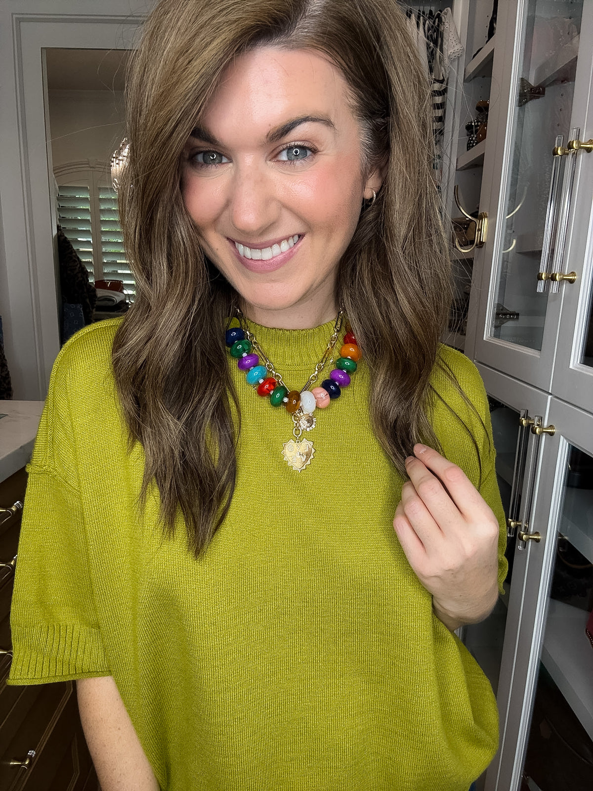 Bailey Beaded Necklace in Multi *Final Sale*