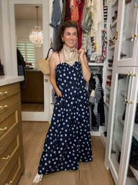 Ari Polka Dot Maxi Dress