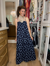Ari Polka Dot Maxi Dress