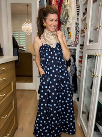 Ari Polka Dot Maxi Dress
