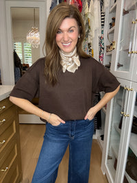 Perfectly Put Together Sweater in Brown