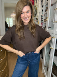 Perfectly Put Together Sweater in Brown