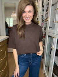 Perfectly Put Together Sweater in Brown