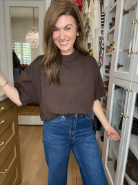 Perfectly Put Together Sweater in Brown