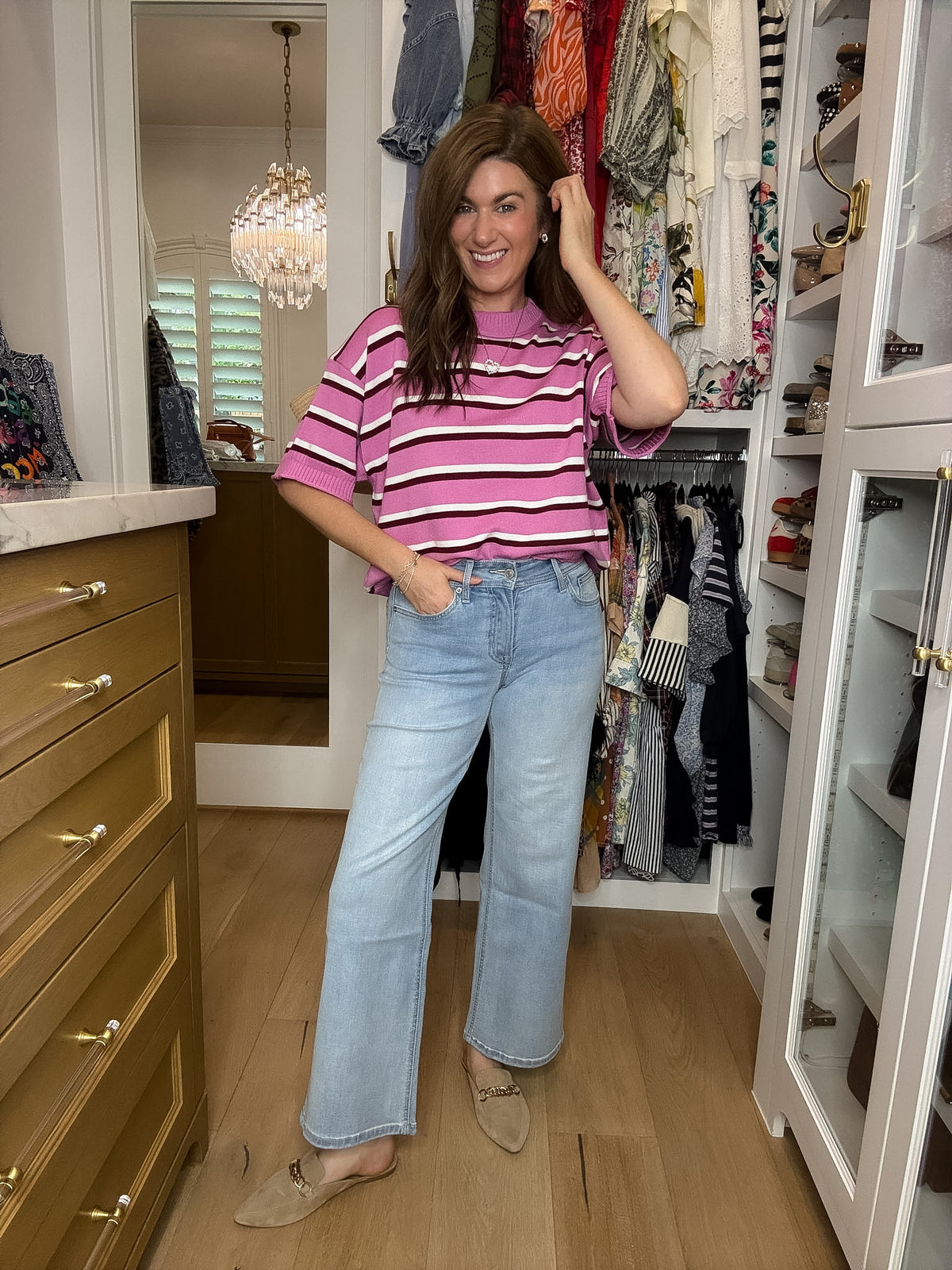 Mica On My Way Mid Rise Ankle Jeans